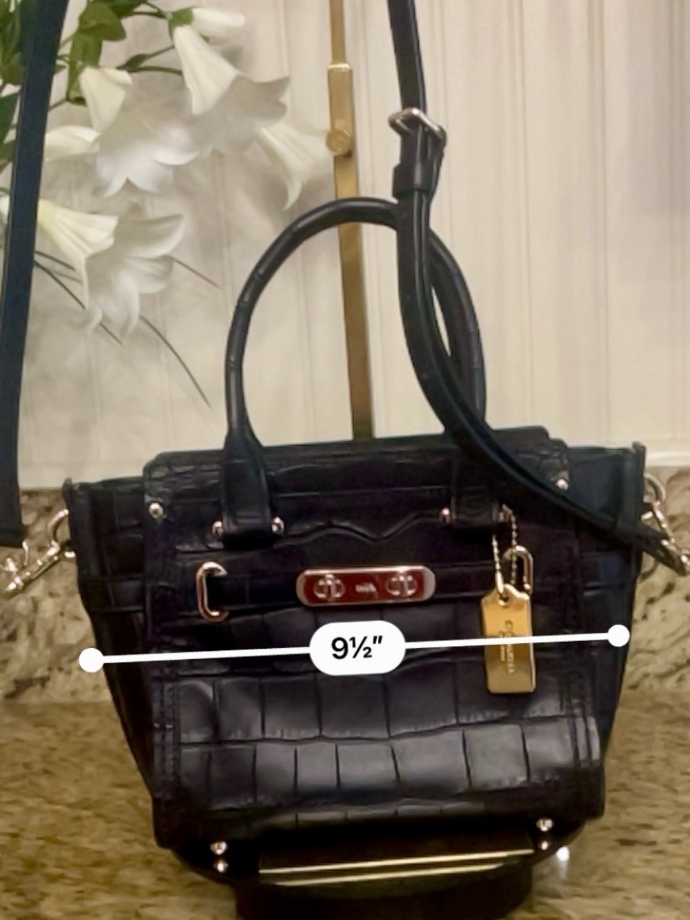EUC Coach Swagger 20 mini satchel/crossbody - Picture 11 of 12